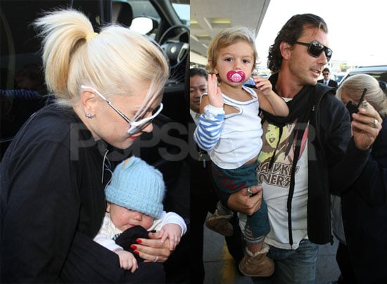 Gwen and the Boys at the LAX