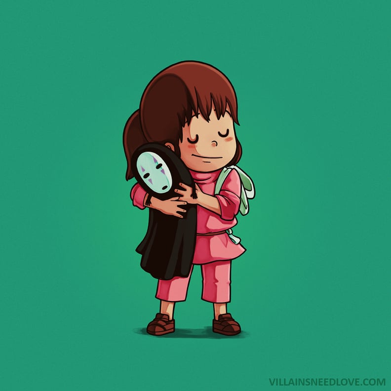Chihiro and No-Face