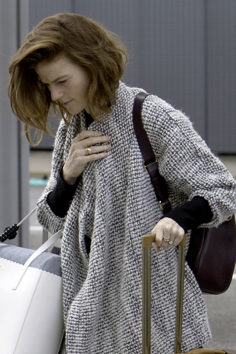 Rose Leslie Wearing Her Gorgeous Engagement Ring