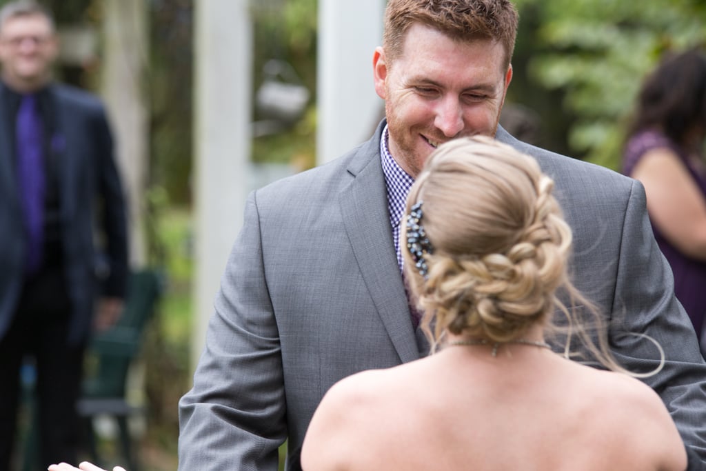 This Backyard Wedding Had Charming Rustic Halloween Decor