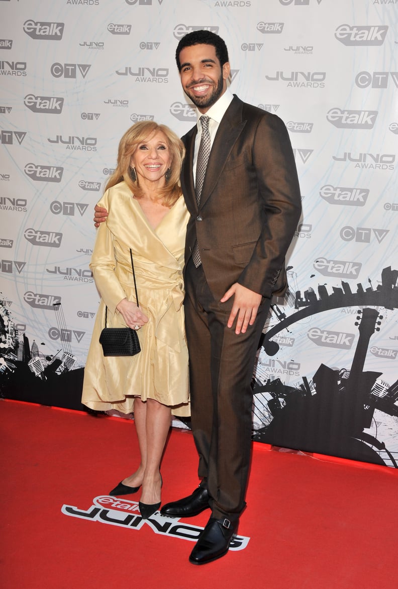 Drake bringing his mom as his red carpet date? Adorable.