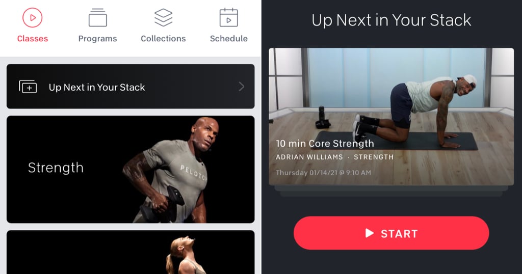 How to Use Peloton Stacked Classes POPSUGAR Fitness UK