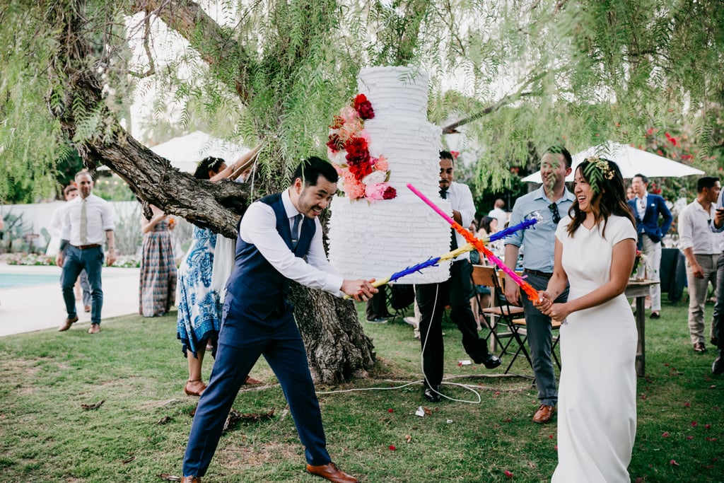 Piñata Wedding Cake Smash