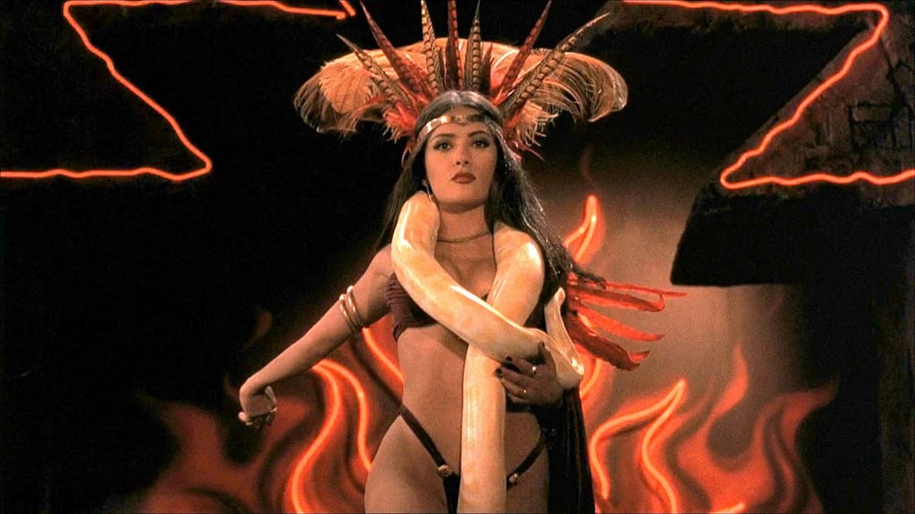 Salma Hayek as Santánico Pandemónium in From Dusk Till Dawn, 1996