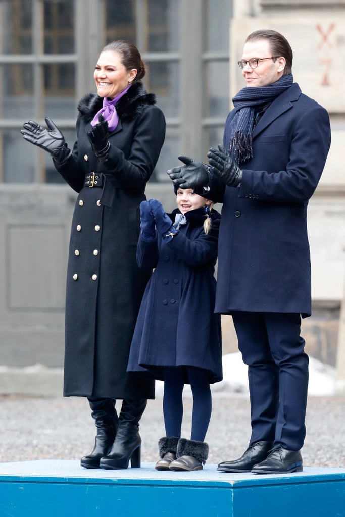 Princess Estelle's Navy Look at Her Mom's Name Day Celebration in 2018