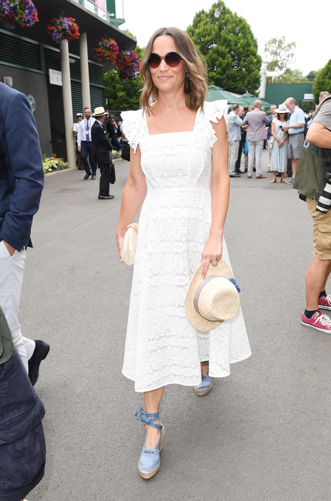 Pippa Middleton Anna Mason Dress at Wimbledon