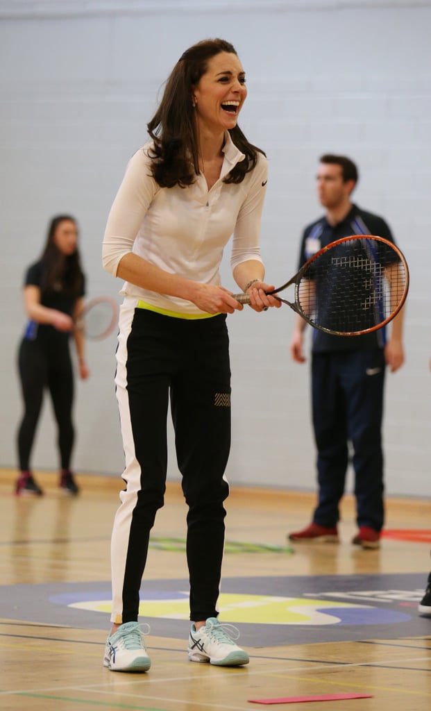 Kate Middleton at Tennis Workshop Scotland 2016