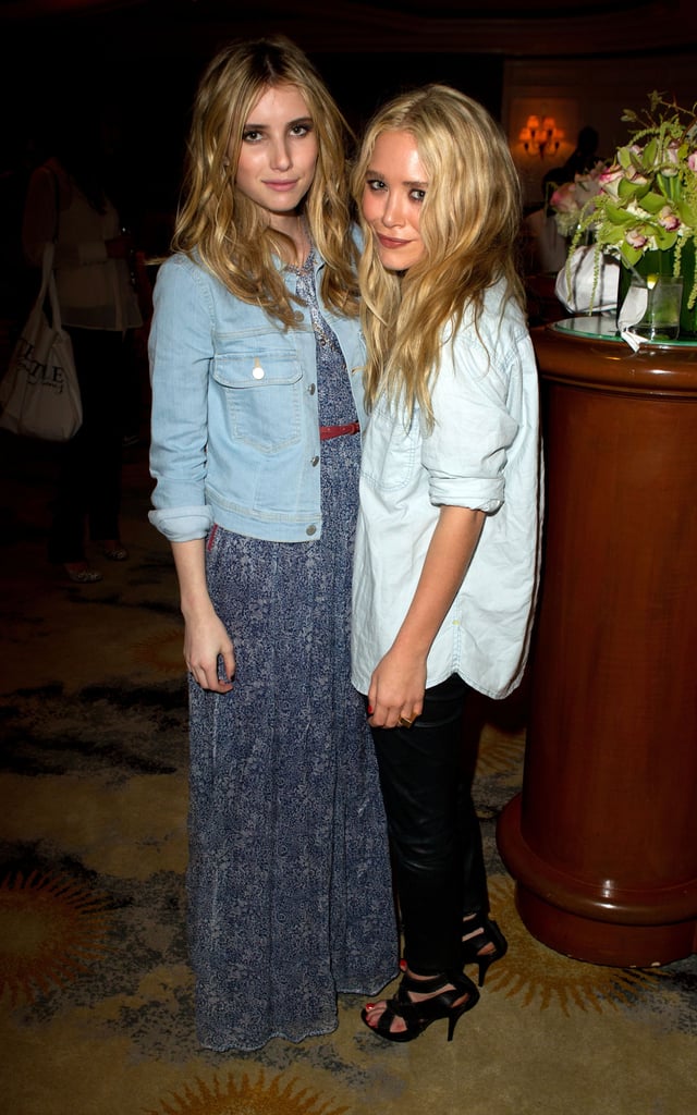 Pictures of Mary-Kate and Ashley Olsen TEXTILE Party With Nicole Richie ...