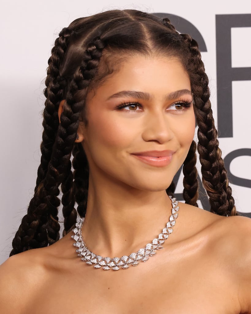 Zendaya Debuted Jumbo Box Braids at the CFDA Awards