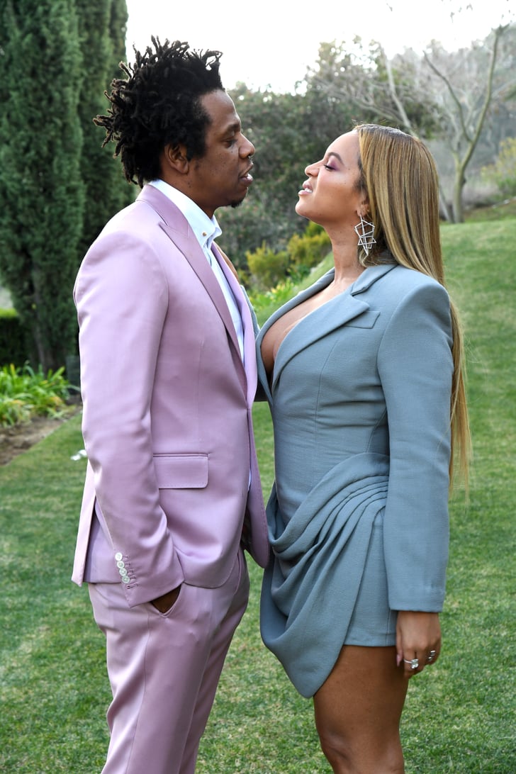 Beyoncé and JAY-Z at Roc Nation's Pre-Grammys Brunch 2020 | POPSUGAR Celebrity Photo 4