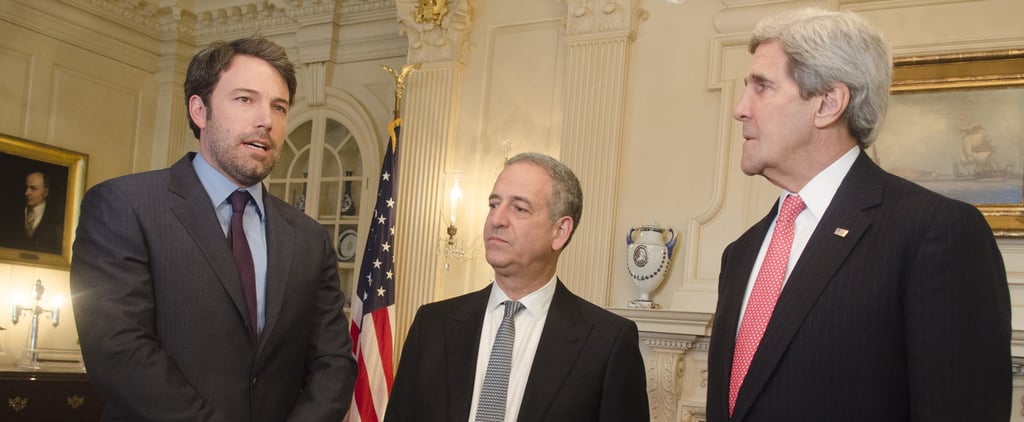 Ben Affleck and John Kerry Awkward Handshake
