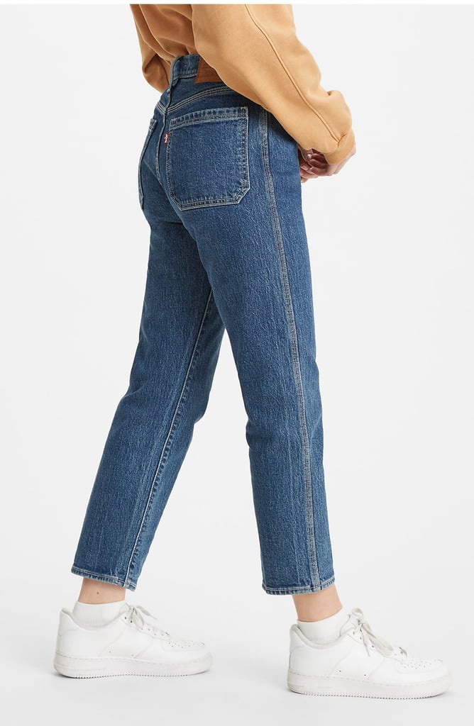 Levi's Wedgie High Waist Crop Straight Leg Jeans