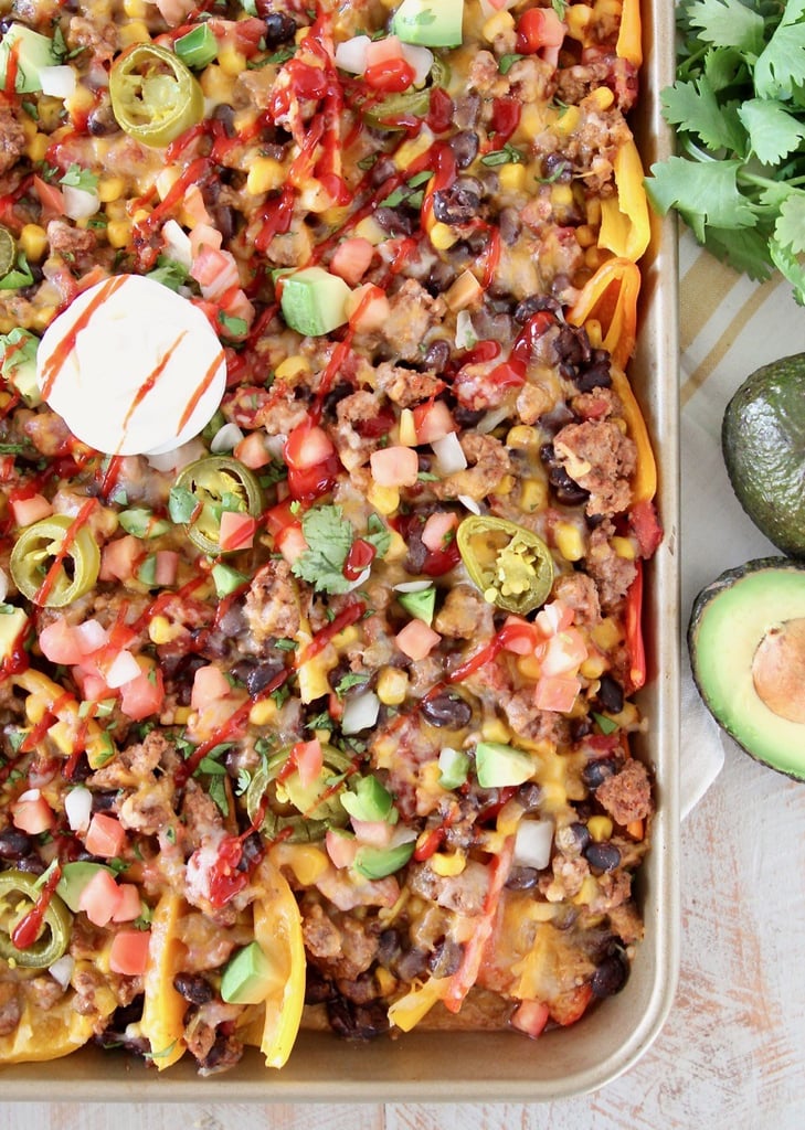 Mini Pepper Nachos | Healthy Tailgating Snacks and Appetizers ...