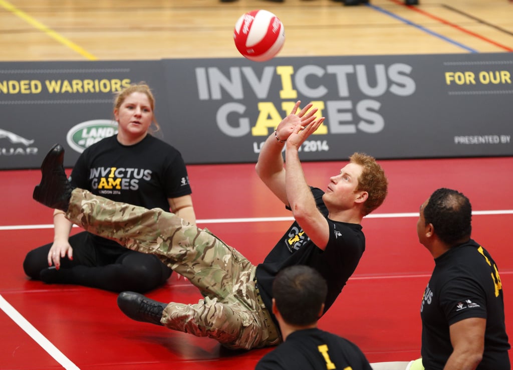 He took another stab at seated volleyball at the Invictus Games in March 2014.