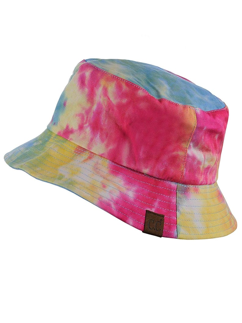 C.C Packable Reversible Tie-Dye Bucket Hat