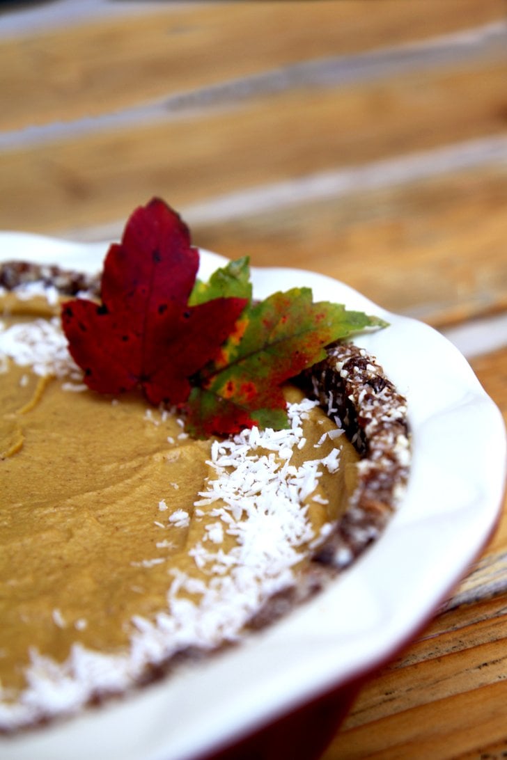 Desserts: Raw Pumpkin Pie