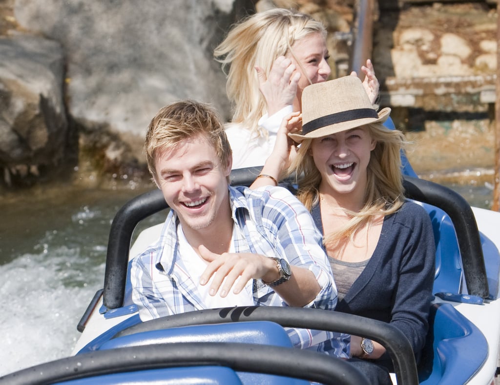 Julianne Hough and her brother, Derek, had some fun in March 2011 on the Matterhorn.
