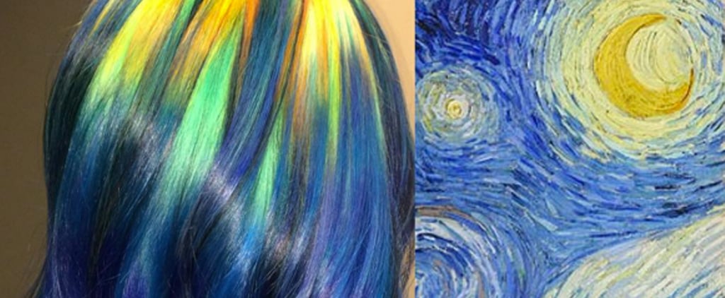 Rainbow Hair Inspired by Famous Art