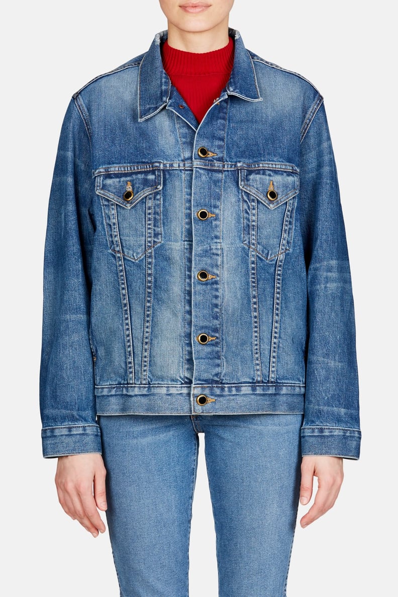 How to Dress Up a Jean Jacket | POPSUGAR Fashion