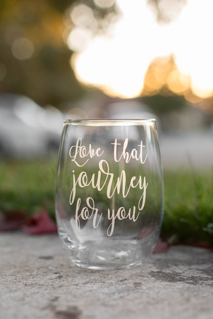 Schitt's Creek "Love That Journey For You" Wine Glass