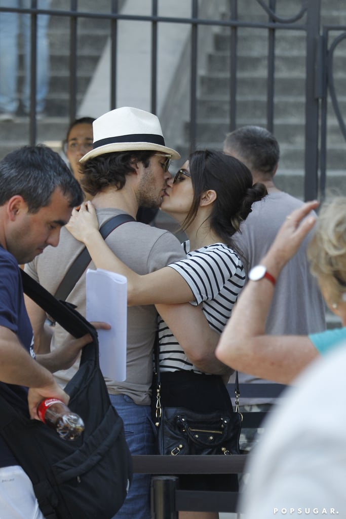 Ian Somerhalder and Nikki Reed Kissing in Miami 2015