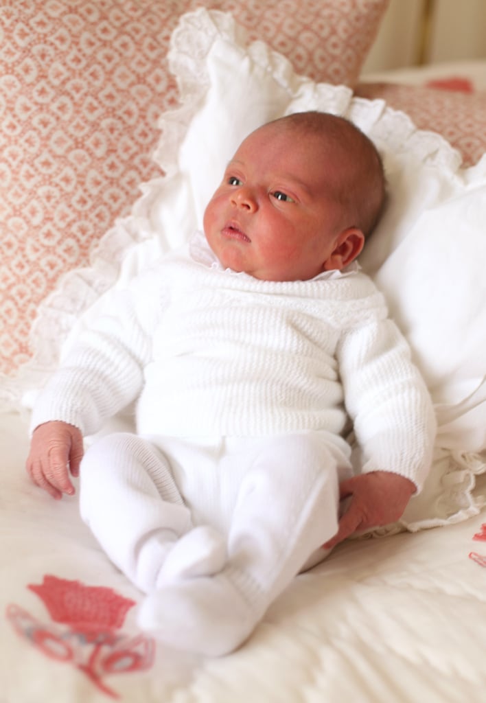 Prince Louis First Portrait With Princess Charlotte