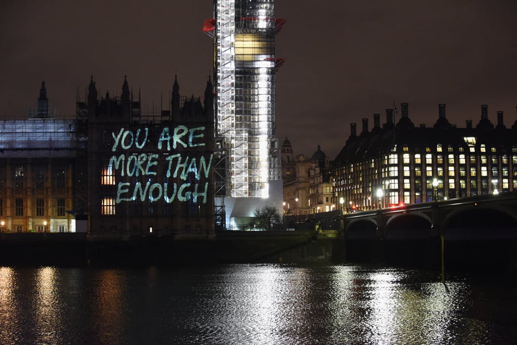 International Women's Day Projections on Parliament