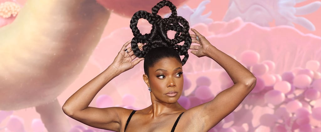 Gabrielle Union Defies Gravity With Massive Braid Flower