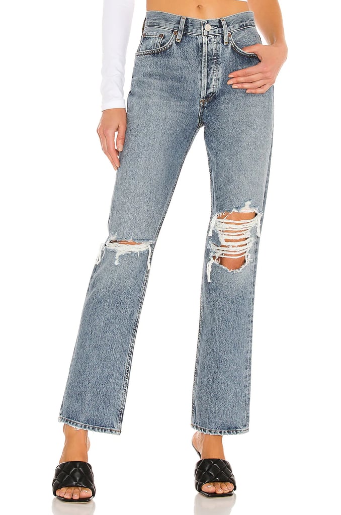 Straight Leg Jeans: AGOLDE Lana Straight