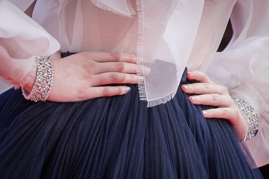 Elle Fanning Dior Dress at Cannes 2019