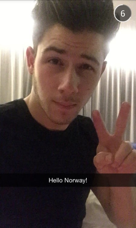 Nick Jonas on Snapchat: jicknonas