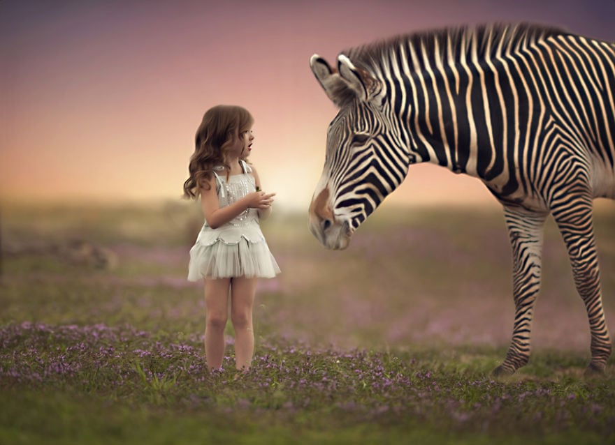 Photographer Captures Children's Dreams on Camera