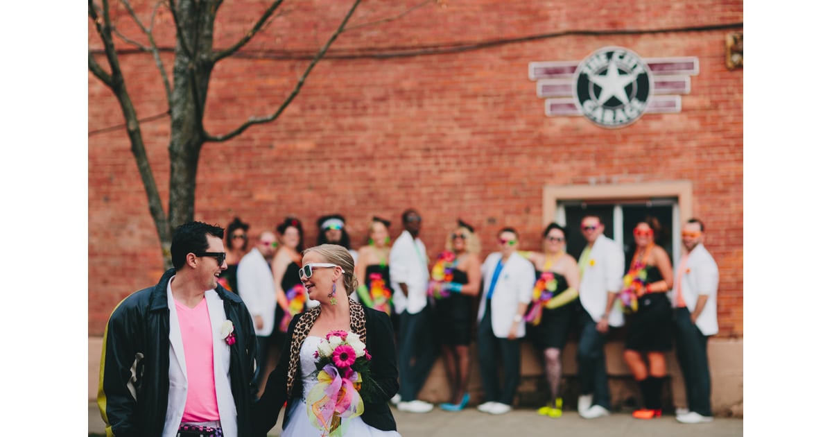 80s Themed Wedding Ideas Popsugar Love Uk Photo 53 1506