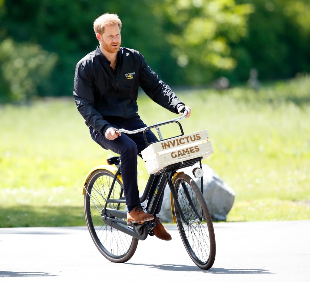 Prince Harry's "Daddy" Jacket in the Netherlands May 2019