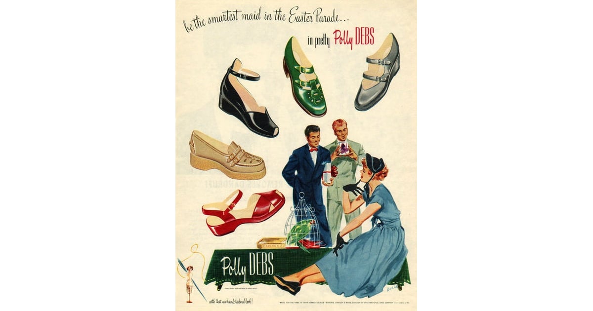 So Many Shoes To Choose From Vintage Easter Ads