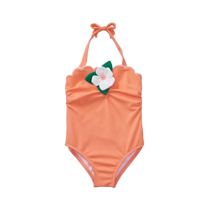 Janie and Jack Textured Bloom Swimsuit | Kid Swimsuits on Sale Summer