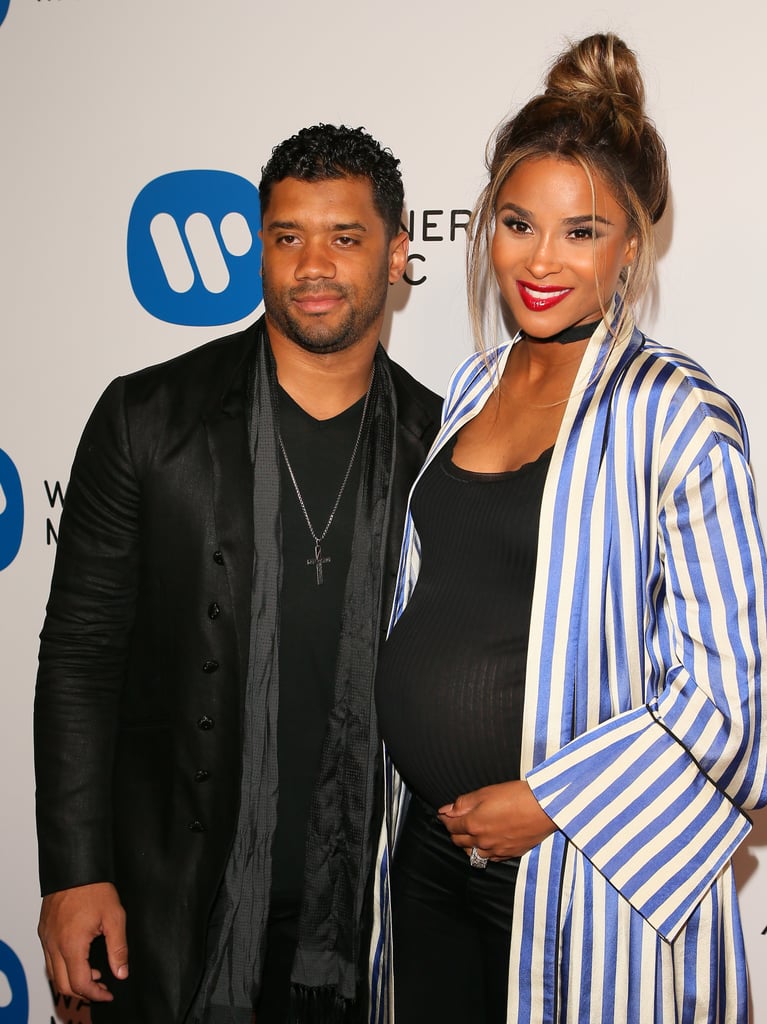 Russell Wilson and Ciara at 2017 Grammys Afterparty