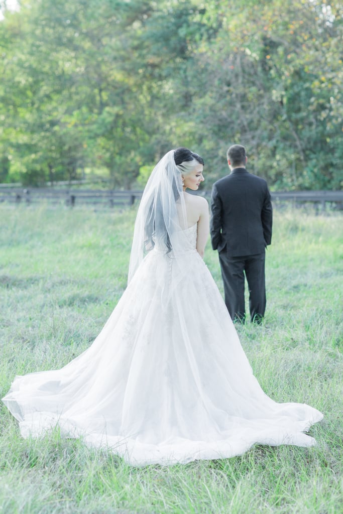 Feminine Pink and Silver Wedding