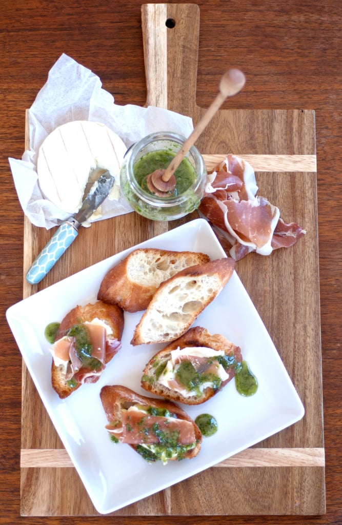 Basil-Honey Cheese Plate
