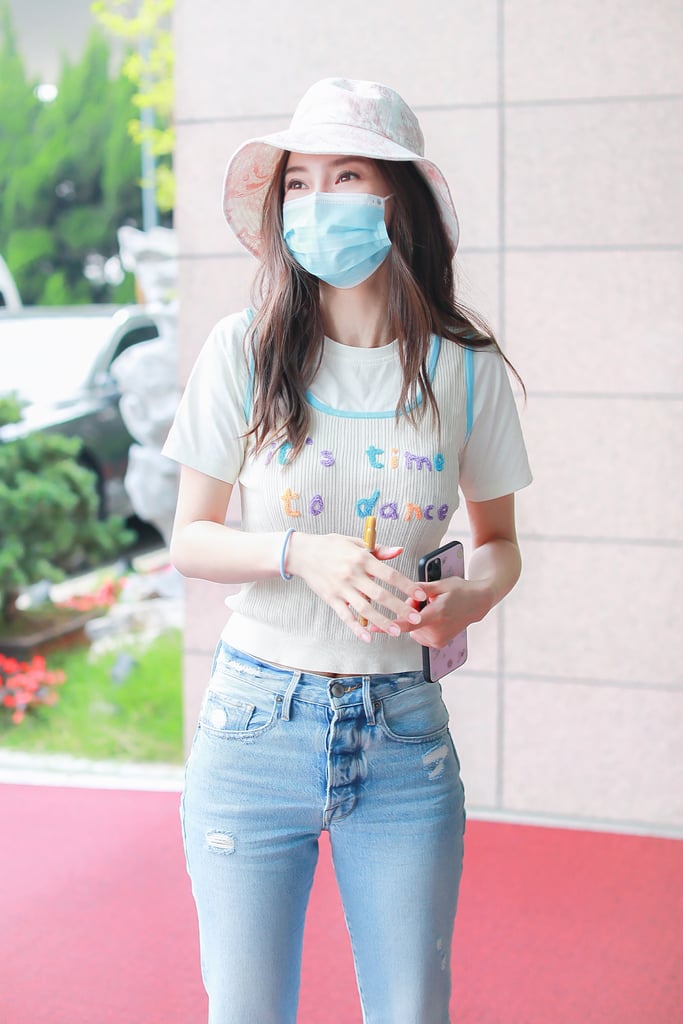 Wear It Under a Sweater Vest New Ways to Wear a TShirt POPSUGAR Fashion Photo 10