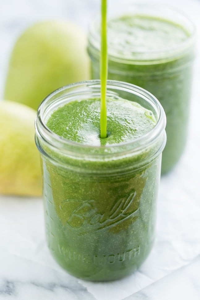Ginger Pear Green Smoothie