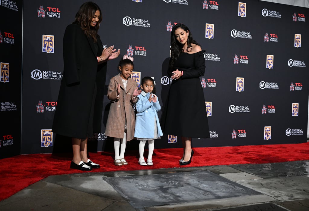 Vanessa Bryant and Daughters at Kobe Bryant's LA Ceremony