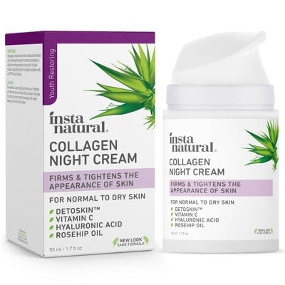 InstaNatural Collagen Night Cream