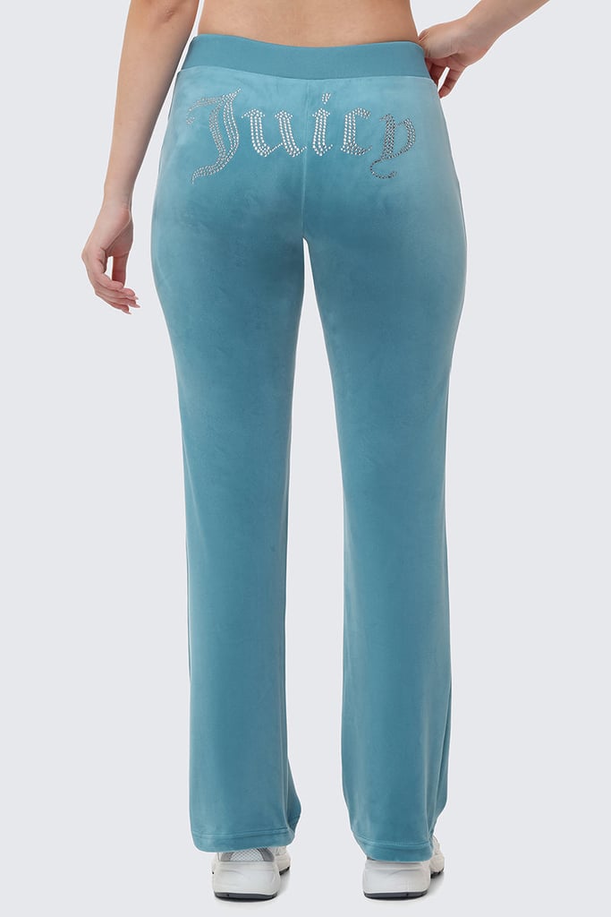 Juicy Couture OG Big Bling Velour Track Pants