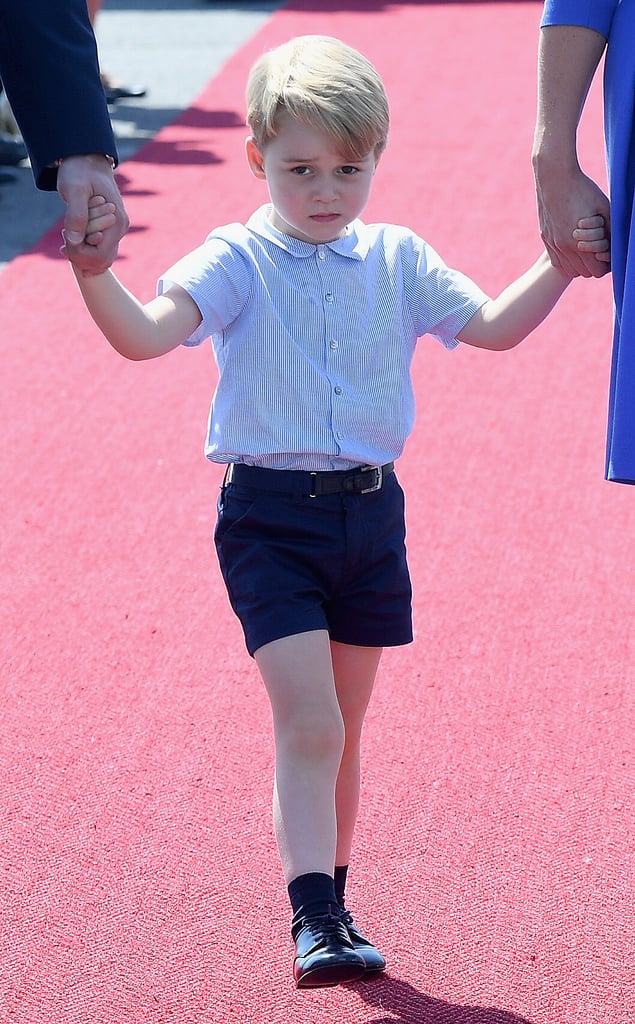 Prince George at Berlin Tegel Airport in July 2017