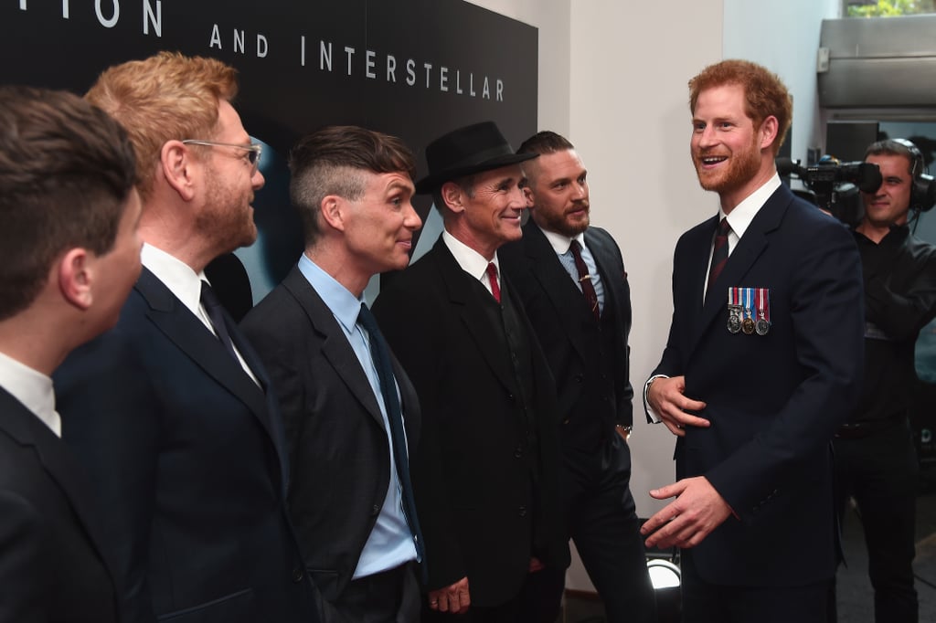 Photos of Tom Hardy and Prince Harry Together