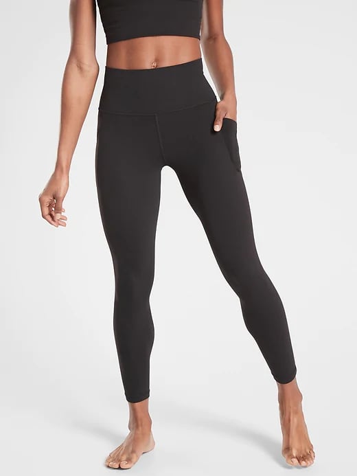 Athleta Salutation Stash Pocket II 7/8 Tight The Best Black Leggings