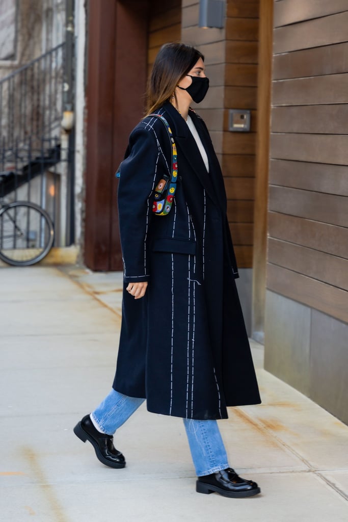 Kendall Jenner's Patchwork Staud Handbag While in New York