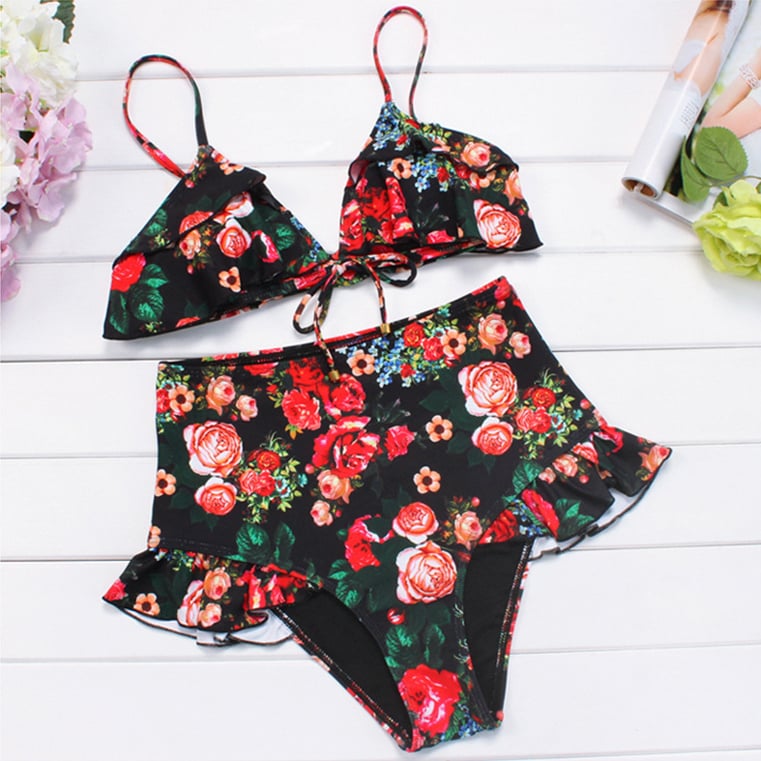 Meimei Clothing Floral Bikini Set