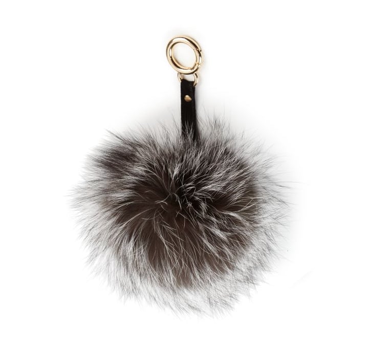 Adrienne Landau Fox Fur Pom-Pom Keychain ($98)